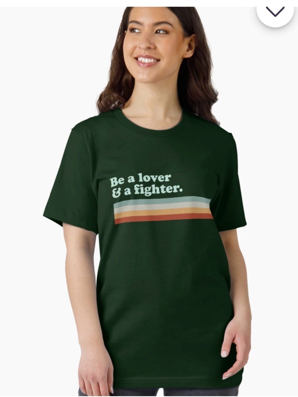 Fight The New Drug Green Graphic T-Shirt - M